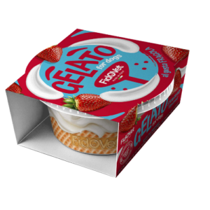 גלידה לכלבים בטעם תות 40 ג'